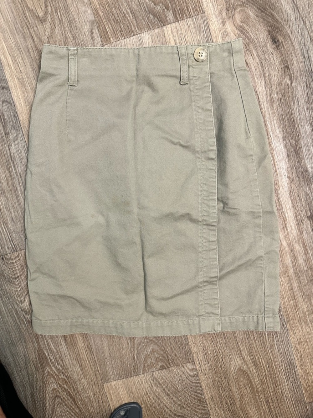 GAP Vintage Y2K Khaki Mini Pencil Skirt - Picture 3 of 7